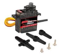 Servomoteur Numérique - Servo Rc À Contrôle À 180 Degrés, Moteur Robotique À Faible Bruit, Système PWM De Précision Avec Couple De 1,4 Kg Et Construction Sans Noyau | Utilisation Intelligente Du Contr