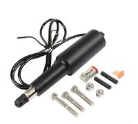 Servomoteur pour tabs de coupe compatible avec Lenco 15054-001 20400-001 2,25" Hub 5/16" Alésage 12 V Boîtier en nylon étanche avec kit de montage pour bateaux à moteur et yachts Pour remplacement