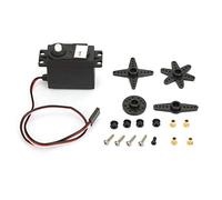 Servomoteur Servos à Rotation Continue à 360 degrés Moteur à Engrenages CC pour modèles d'avion, modèles de Voiture, Robots, etc.