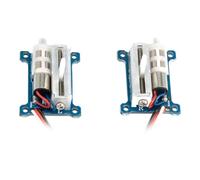 Servomoteurs linéaires gauche droite 3, 7-6 V, pièces de commande à aile fixe avec action push-pull compacte pour robotique de loisir, actionneur linéaire, paire de servomoteurs en miroir, modèle de