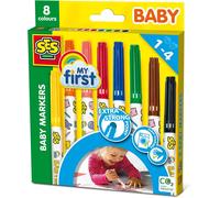 Ses - 00299 - Loisir Créatif - 8 Marqueurs Bébé[Z2729]