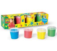 Ses - 00305 - Loisir Créatif - Peinture à Doigts - 4x150 ml