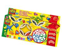 SES Creative – Pâte à modeler Claymania 8 x 90 g avec moules