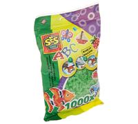 SES 00703 Children's Packet of 1000 Green Iron-on Beads