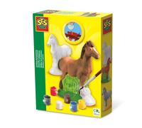 SES Creative - Kit moulage et peinture Cheval 01211 pour enfants de 5 à 9 ans
