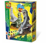 Moulage En Plâtre Et Peinture T-Rex