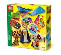 Ses - 14807 - Kit de Loisir Créatif - Animaux en Papier à Plier
