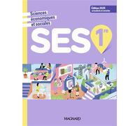 SES 1re (2025) - Manuel élève - Isabelle Waquet - Magnard - broché - Scolaire / Universitaire