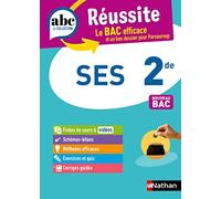 SES 2de – ABC Réussite – Programme de seconde 2025-2026 – Cours, Méthode, Exercices – Nathan