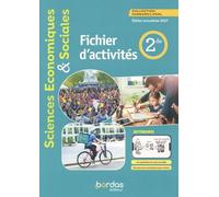 Ses 2de Passard & Perl - Fichier D'activités Élève - Edition 2021