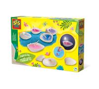 SES Bougies en forme de coquillages, set de bricolage nature 6+