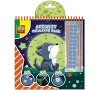 SES Creative – Cahier d'activités de coloriage phosphorescent 3 en 1