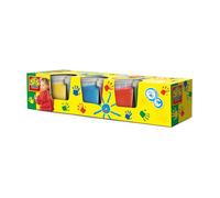 SES Creative peinture au doigt Basic145 ml 4 couleurs Multicolore G