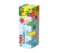 SES Creative 00511 Pâte à modeler Feel good - Pure Vegan et sans gluten Pâte à modeler pure (4x90gr)