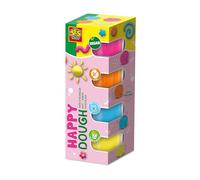 SES Creative – Set de 4 pots de pâte à modeler Feel Good Happy – 4 x 90 g