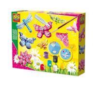 SES Creative 01131 Kit de moulage en plâtre - Papillons scintillant
