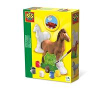 SES Creative - Kit moulage et peinture Cheval 01211 pour enfants de 5 à 9 ans