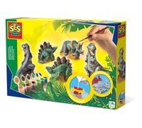 SES Creative® 01406 SES Creative® Kit de moulage en plâtre Dinosaure multicolore