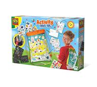 Sac de voyage et activités - SES CREATIVE - Débordant de jeux et d'activités pour les voyages.
