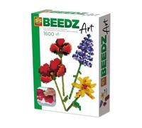 SES Creative – Beedz Art 06025 Mini Bouquet de Fleurs 3D – Ruban, Plaque, 1600 perles
