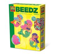 SES Creative 06212 - Perles à repasser - Sirènes, jolies couleurs vives, développement de la motricité fine