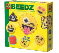 SES Creative Perles à repasser Émoticônes BeedzEmoticons junior 1800 pièces Multicolore