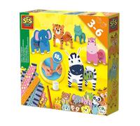 SES Creative 14041 Animaux en accordéon, Diverses couleurs