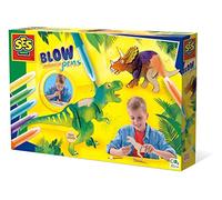 SES Creative 14284 Blow Airbrush Pens-Dinos, Divers coloris