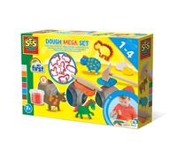 SES Creative – Kit de pâte à modeler My First Méga avec outils, multicolore pour les tout-petits