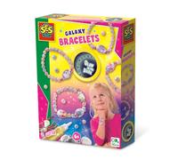 SES Creative® 14761 SES Creative® Schmuck-Basteln-Set Armbänder Galaxy mehrfarbig