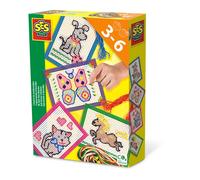 SES Creative® 14838 SES Creative® Stickbild Ich lerne Sticken mehrfarbig