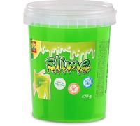 SES Creative 15031 Slime Vert Néon en Pot 470g - Slime de Couleur Néon Vive - Jouet - Jouer avec du Slime
