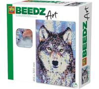 SES Creative 17603052 Perles à repasser Loup -
