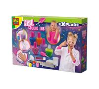 SES Creative 25141 Nagelstudio-laboratorium, nagellak voor kinderen, maak je eig