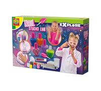 SES Creative 25141 Studio de Manucure - Vernis à Ongles pour Enfants - Fabrique Ton Propre Vernis - Jouet STEM - Kits d'Expérimentation