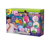 SES Creative 25143 Girly Science Slime Lab - Expérimente avec du Slime - Crée tes Propres Créations de Slime