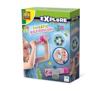 SES Creative 25205 - Trouver et remplir Le kaléidoscope, découvrez la Nature, Jeu de Plein air pour Enfants