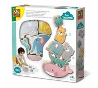 SES CREATIVE - Animaux en bois a equilibrer et empiler