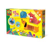 Ses Creative Animaux En Origami Zigzag, Kit D'origamis Pour Enfants, 3 An(S)