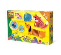 SES Creative Animaux en origami zigzag, Taille unique