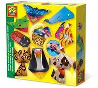 SES Creative animaux pliants 20 x 20 cm multicolores Multicolore G
