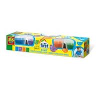 SES Creative argile 4 x 90 grammes multicolore Multicolore G