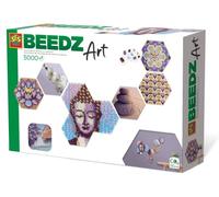 SES Creative - Beedz Art - Hex tiles zen Neutre G