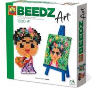 SES Creative Beedz art - Mini artiste Frida, 12 ans, garçon/fille, enfants, Multicolore, 1600 pièce(s), Ne convient pas aux enfants de moins de 36 mois
