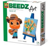 SES Creative Beedz art - Mini artiste Vincent, 12 ans, garçon/fille, enfants, Multicolore, 1600 pcs, Ne convient pas aux enfants de moins de 36 mois