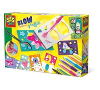 SES Creative - Aérographe Blow Airbrush Graffiti 14759 Noir