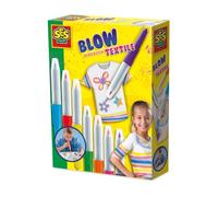 SES Creative – Feutres aérosol textile Blow – 7 couleurs – pour enfants – chair