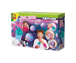 Ses Creative - Bombes de Bain Studio Laboratoire - Expériences pour Enfants - Faire soi-même des Bombes de Bain - Boîte d'expérimentation - Kit Scientifique - À partir de 8 Ans