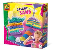 SES Creative Bouteilles de sable coloré licorne et arc-en-ciel - Galaxie