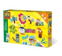 SES Creative bricolage de bandes de papier 30 x 20 cm multicolores Multicolore G